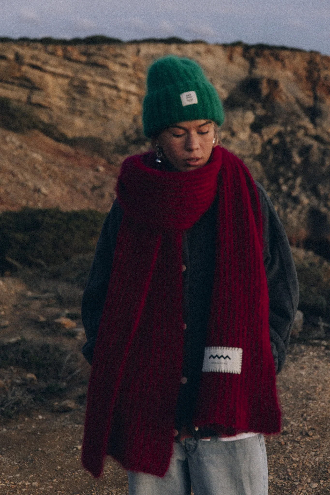 Czapka Surf inc beanie damska Olivia SRF Beanie - Green Queen